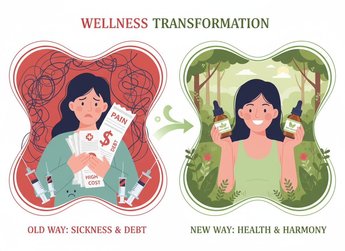 Wellness Transformation - From expensive injections to natural drops